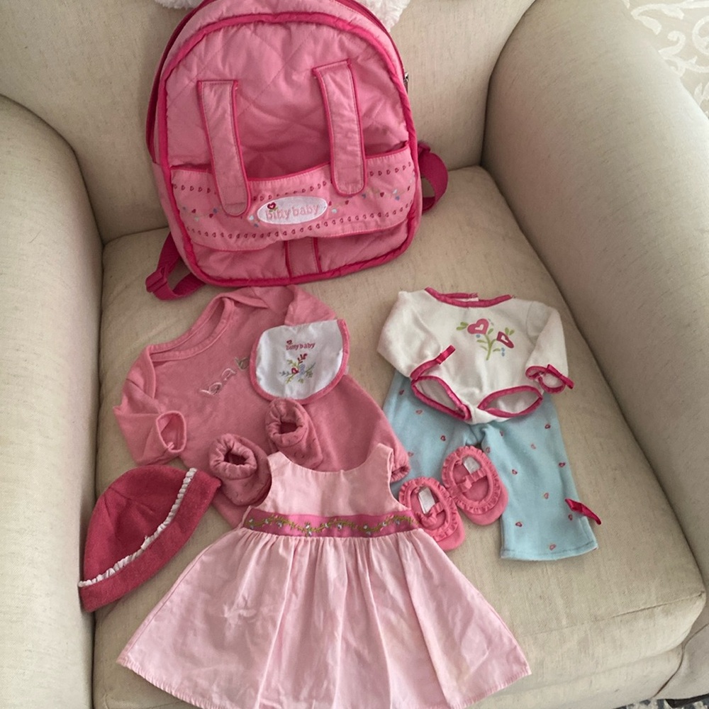 American girl doll Bitty Baby lot of clothing